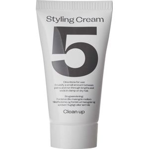 Clean up - Styling Cream - Haarcrème - Biologische Kokosolie - 150ml