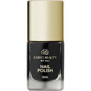 Zarko Beauty By Oli Nail Polish Nagellak, Black, 12 ml