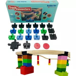 LEGO DUPLO 10426 Treinbrug en rails uitbreidingsset