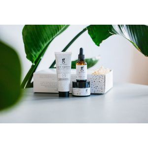 Grums The Facial Box (face scrub + face cream + face ser