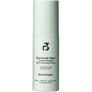 Bodyologist - Summer Dew - Zelfbruiners - 50 ml - Hydraterend met Hyaluronzuur