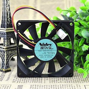 D08R-12TH 01A 8015 DC12V 0.17A 8cm speed measurement CPU chassis cooling fan