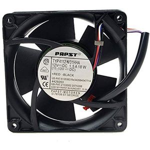 PAPST TYP 4112N/31HHA DC12V 18W 12038 12CM printing machine cooling fan