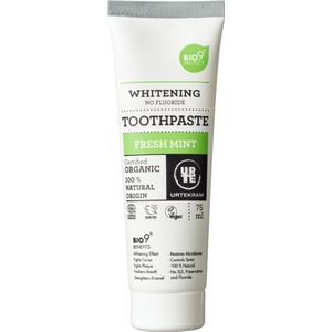 Urtekram Fresh Mint Whitening Tandpasta zonder Fluoride 75 ml