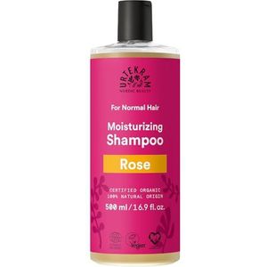 Urtekram Shampoo - Normaal haar - Rozen - 500 ml, Vegan, biologisch, natuurlijke oorsprong