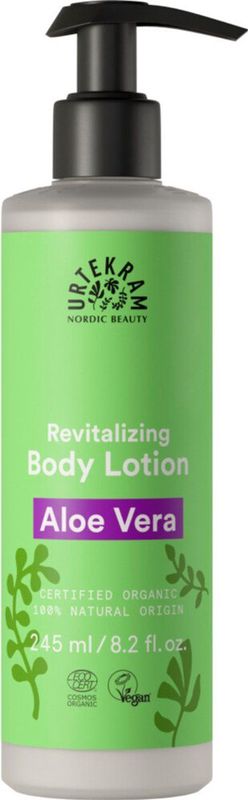 Urtekram - Aloë Vera Body Lotion - Hydraterende Lotion - 300ml - Natuurlijke Ingrediënten