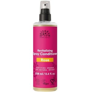 Urtekram 1083898 Spray Conditioner - Roze - Normaal haar, Vegan, biologisch, hyaloronzuur, natuurlijk, 250 ml