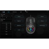 Nordic Gaming Airmaster Ultra Light Mouse muis Ambidextrous USB Type-A Optisch 16000 DPI