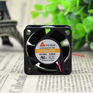 4cm FD244020HS 24V 0.05A 4020 3D printer ultra-quiet fan
