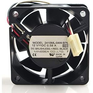 6025 12V 0.58A 2410ML-04W-B76 3-line intelligent temperature control cooling fan