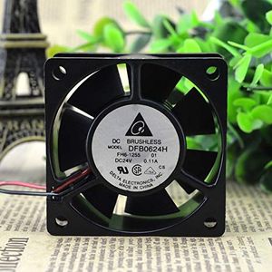 DFB0624H 24V 0.11A 6CM 6025 2-wire inverter ultra-quiet cooling fan