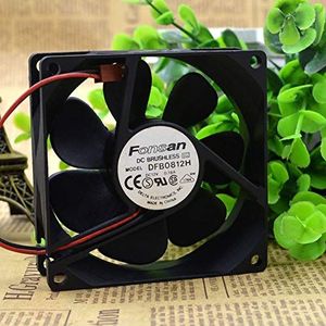 Original DFB0812H 8025 8cm/cm chassis cooling fan 12V 0.18A 2-wire silent fan