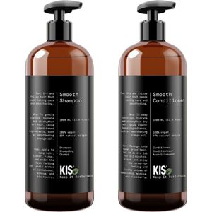 Kis Green - Smooth - Shampoo & Conditioner 2 x 1000ml
