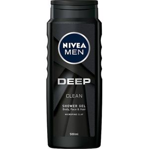 Nivea Men - Deep - Douchegel - 500 ml - Huid- en Haarverzorging