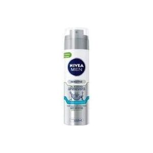 NIVEA MEN Sensitive Kalmerende scheergel voor 3 dagen baard voor mannen met kamille, 200 ml