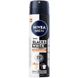NIVEA - Antisudorifique - Zwart/Wit - 48h Bescherming - 0% Alcohol