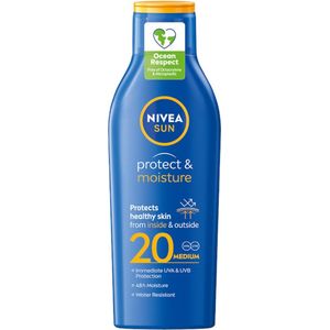Nivea - Sun Protect & Moisture - Zonnelotion - 200 ml - SPF20