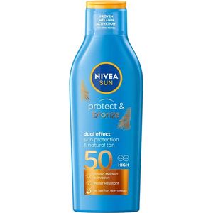 Sun Protect & Bronze natuurlijke bruiningslotion SPF50 200ml