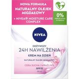 NIVEA 24H Nawilżenia voedend crème na dag cera droog en wrażliwej SPF15 50ml