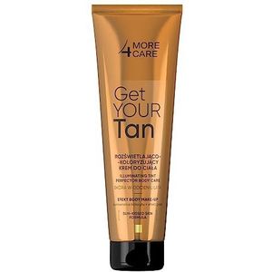 More4Care Get Your Tan! Body Make-up Verhelderende Body Color Cream, 100 ml
