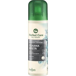 Herbal Care - Black Mint - Voet & Schoen Deospray - 150 ml