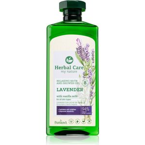 Herbal Care - Lavendel & Vanille Melk - Douche Gel - 250ml - Natuurlijke Ingrediënten
