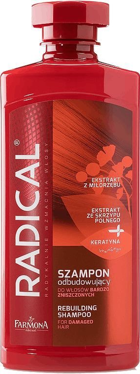 Radical Rebuilding Shampoo Damaged Hair 400 ml