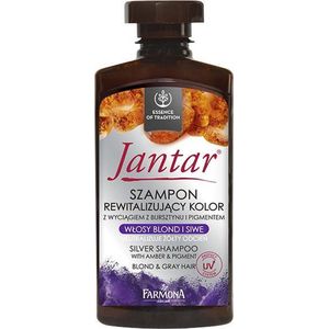 Farmona Jantar-  Kleur revitaliserende shampoo voor platina blond en grijs haar