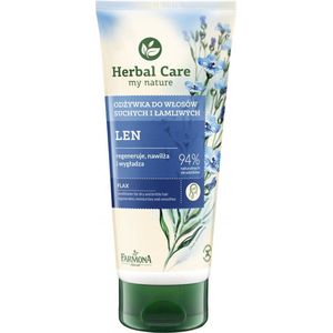 Herbal Care Lijnzaad Conditioner voor droog en breekbaar haar 200ml