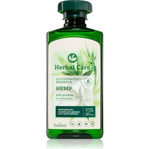 Herbal Care - Hennep & Proteïne - Regenererende Haarshampoo - 330 ml