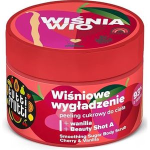 Tutti Frutti Smoothing Sugar Body Scrub Cherry & Vanilla 300 g