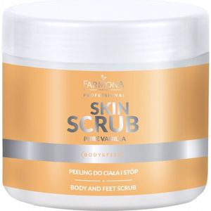 SKIN SCRUB PURE VANILLA - Lichaams- en voetscrub 500g