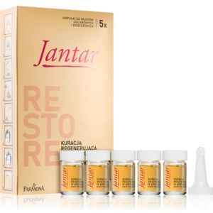 Jantar Ampoule Treatment With Amber Essence For Damaged And Weak Hair 5 x 5 ml