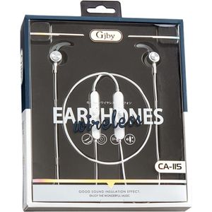 OEM GJBY Hoofdtelefoon - BLUETOOTH CA-115 Wit (8 h, Draadloze), Koptelefoon, Wit