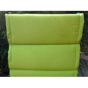 Dajar 57752 stoelkussen Ambiente 50127-2 Patio, groen, 105 x 50 x 5,5 cm