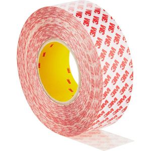 3M Dubbelzijdig tape GPT-020F 50mm rol 50m transparant