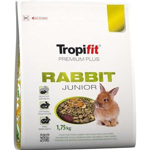 RABBIT JUNIOR PREMIUM PLUS 1,75 kg - Voer voor Jonge Konijnen met Groenten en Kruiden