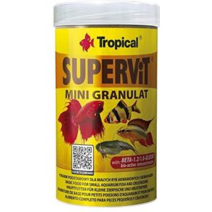 TROPICAL Supervit Mini Granulat - Voer voor aquariumvissen - 250 ml/162,5 g