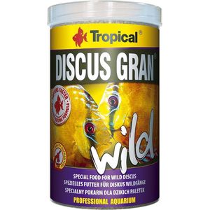 Tropical Discus Granulaat Wild | 1 Liter | Aquarium Visvoer | Discusvoer