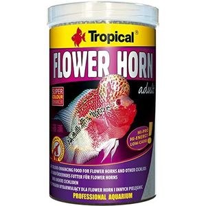 TROPICAL Flower Horn Adult Pellet voor aquaria, 1 l