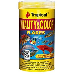 Tropical Vitality Color vlokkenvoer, kleur bevorderend, per stuk verpakt (1 x 250 ml)