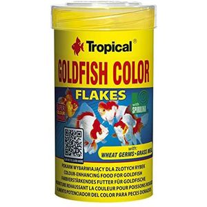 Tropical Goldfish Color Kleurversterkende vlokkenvoering, verpakking van 6 stuks (6 x 100 ml)