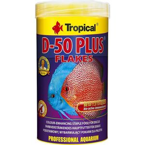 Tropical Discus Vlokvoer D-50 Plus | 250ml | Aquarium Visvoer | Discusvoer