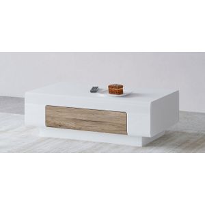 INOSIGN Couchtisch "Toledo,Breite 110cm eleganter Sofatisch mit Hochglanzelemente", Kaffeetisch mit 1 Schublade, Wohnzimmertisch