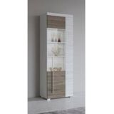 INOSIGN Vitrine »Roger,Höhe 160cm stilvolle Glasvitrine mit verstellbare Glasböden«, Standvitrine 1Trg, viel Stauraum, ohne Beleuchtung