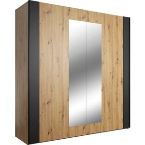 Helvetia Meble Zweefdeurkast Sigma met spiegelvlakken op beide deuren