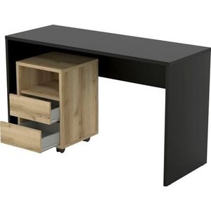 Helvetia Meble Kantoorset AGAPI bestaande uit bureau en verrijdbaar ladeblok in een modern ontwerp (set)