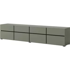 VASAGLE TV-kast, lage kast voor tv tot 65 inch, televisietafel met 3