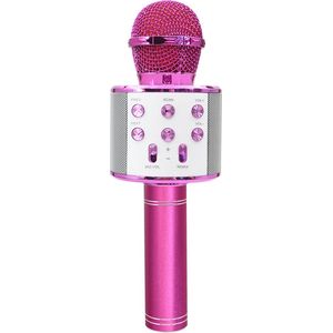 Forever Bluetooth microfoon met speaker BMS-300 roze