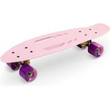 QKIDS Skateboard Galaxy | Kinderen | tot 50 kg | stille wielen | antislip platform | ABEC-7-lagers | roze